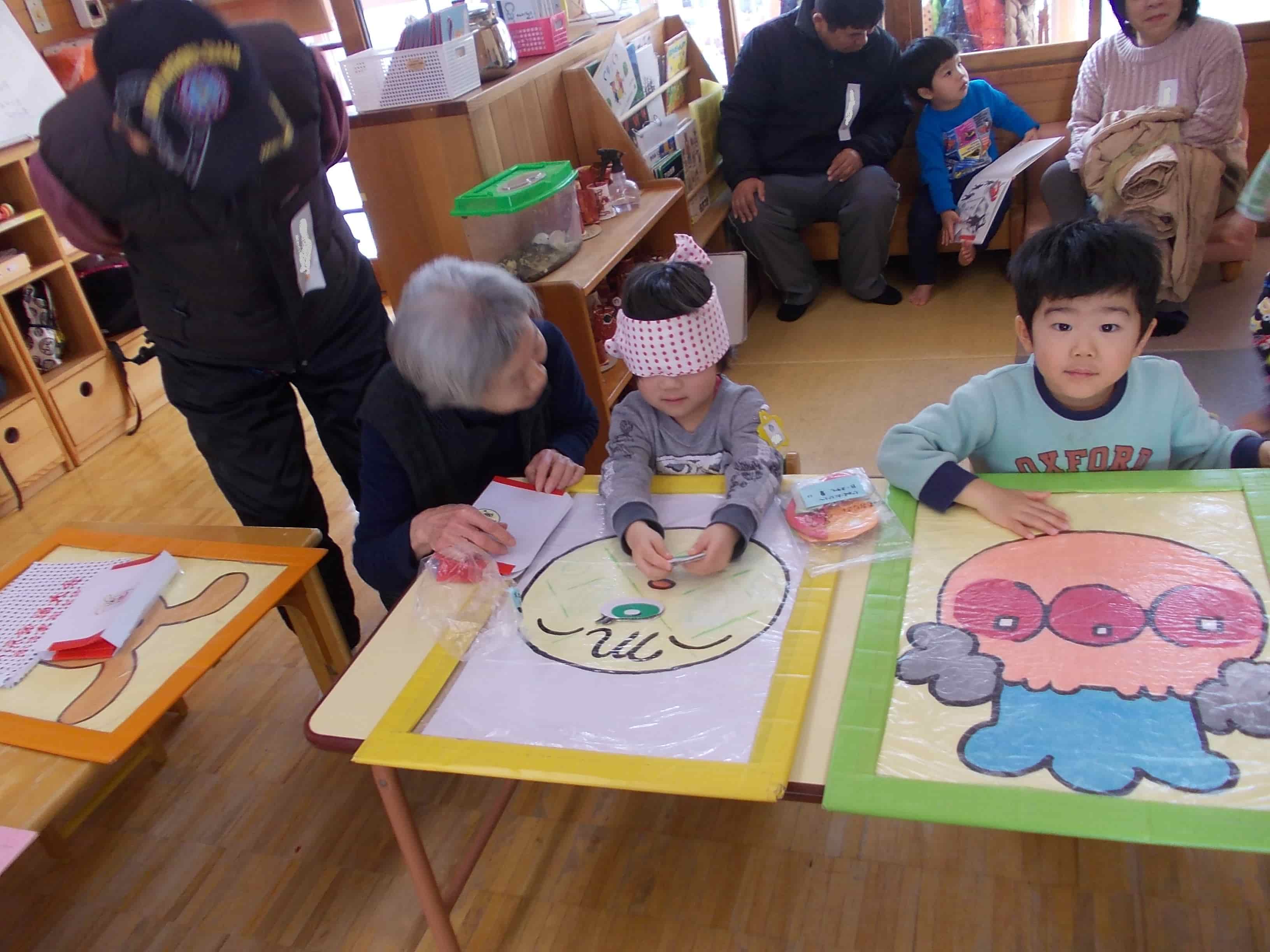 お正月遊び 楽しんでいます♪大宝保育園茨城県下妻市