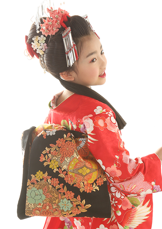 七五三の着付け帯の結び方 ５分で作れる可愛い帯の結び方