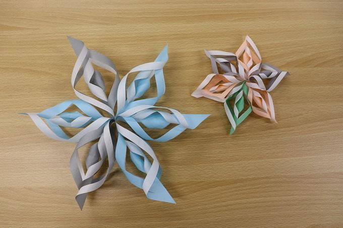 ペーパーファンリース 作り方＆飾り方 画用紙で簡単クリスマスリース！イベントのアイデア暮らしニスタ