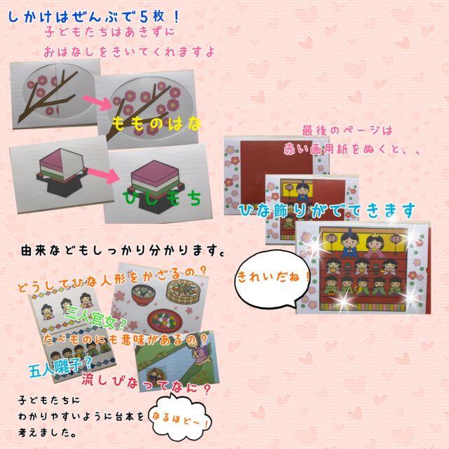 Amazon.co.jp: 保育 ひな祭り ひなまつり 由来 手品 マジックシアター パネルシアター : おもちゃ