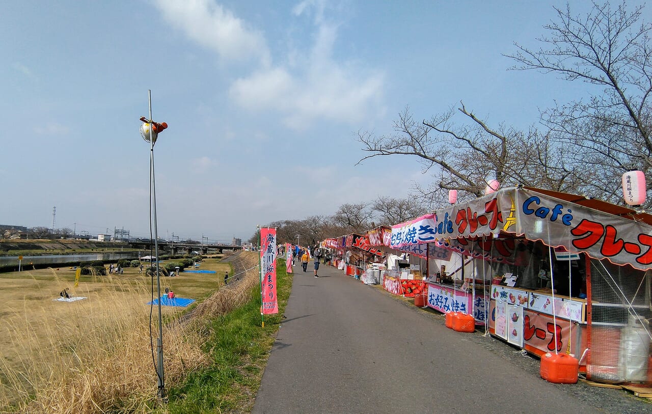 中目黒の桜まつり2024の屋台がオシャレ！ライトアップされると艶やかでうとっり！Allons-y アロジー