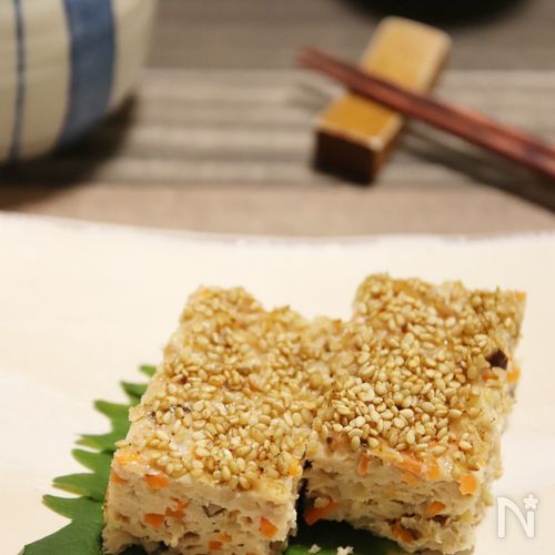 我が家のおせちの定番鶏の松風焼きMatsukazeyaki de frango