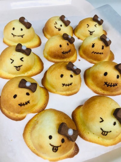 保育園おやつ ハロウィンかぼちゃ