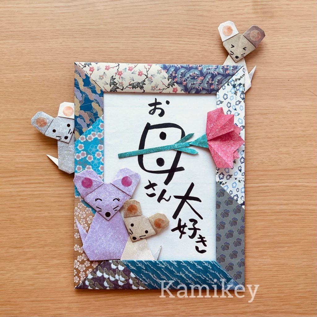 折り紙 ハートの桃の花のリース 折り方 Origami heart peach flower wreath tutorial NiceNo1–ナイス折り紙 NiceNo1-Origami折り紙モンスタ