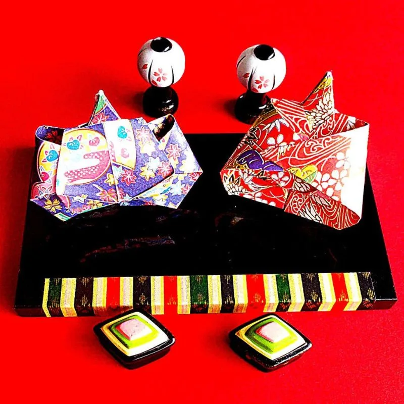 桃の花の折り方 平面折り紙 明日の介護をもっと楽しく 介護のみらいラボ 公式