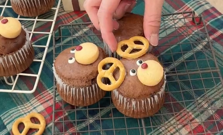 X’mas トナカイマフィン Reindeer muffin