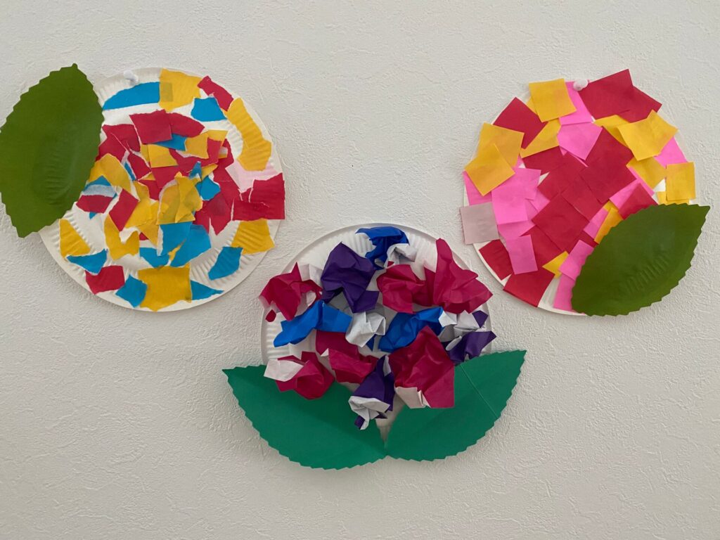 壁面飾り 梅雨 雨 傘 6月 7月 保育 手作り折り紙 ハンドメイド - メルカリ