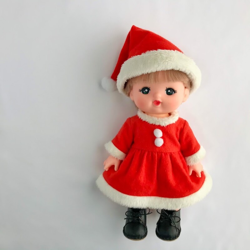 フェルトで作るサンタ帽子 Vol.2 無料型紙＆作り方 手作りおままごと手芸＊あまなつのフェルトキッチン＊