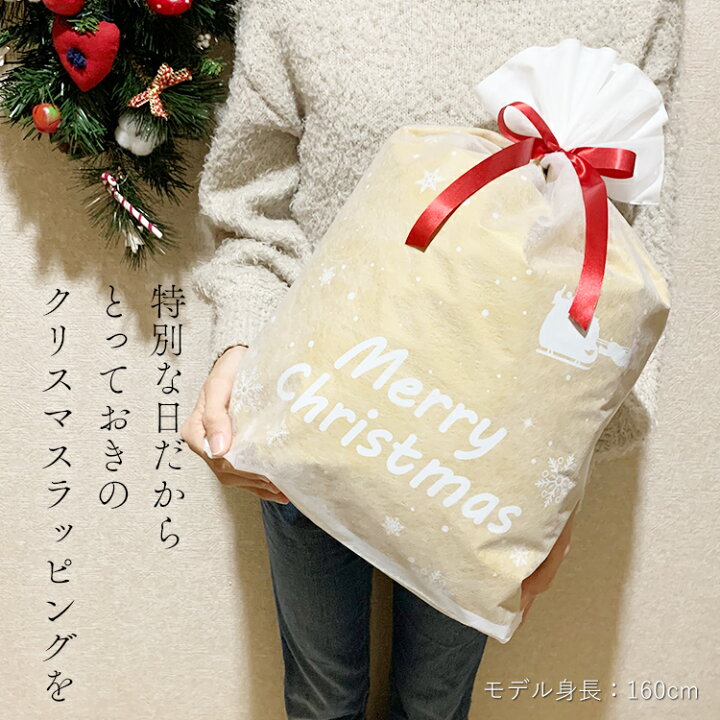 楽天市場2枚セット 販売 クリスマス ラッピング 袋 2枚 クリスマス ラッピング 袋 プレゼント用 ギフト袋 サンタクロース ソリフラワーリース かわいい キャンバス 業務用 おしゃれ ギフトバッグ マチ広 手提げ袋 手提袋 手提 手提げ : R-FRONTIER
