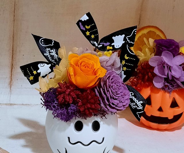 うきうき花レシピ ハロウィンテーブルアレンジ - はなどんやマガジン