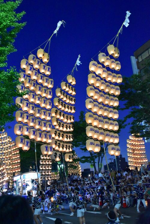 行燈・提灯のお祭りまつりとりっぷ