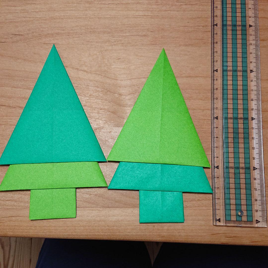 雪の結晶 折り紙 ガーランドTikTok