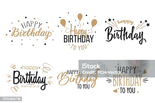 HAPPYBIRTHDAYの文字