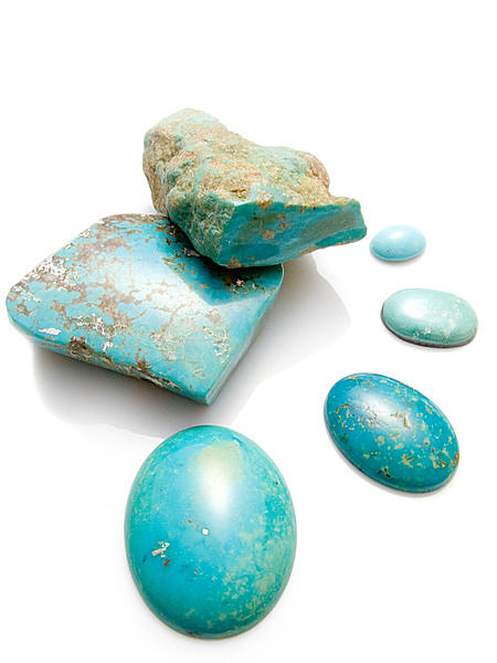 ターコイズ トルコ石約19×15mm 12月誕生石 - ルビー通販 ベルマックス