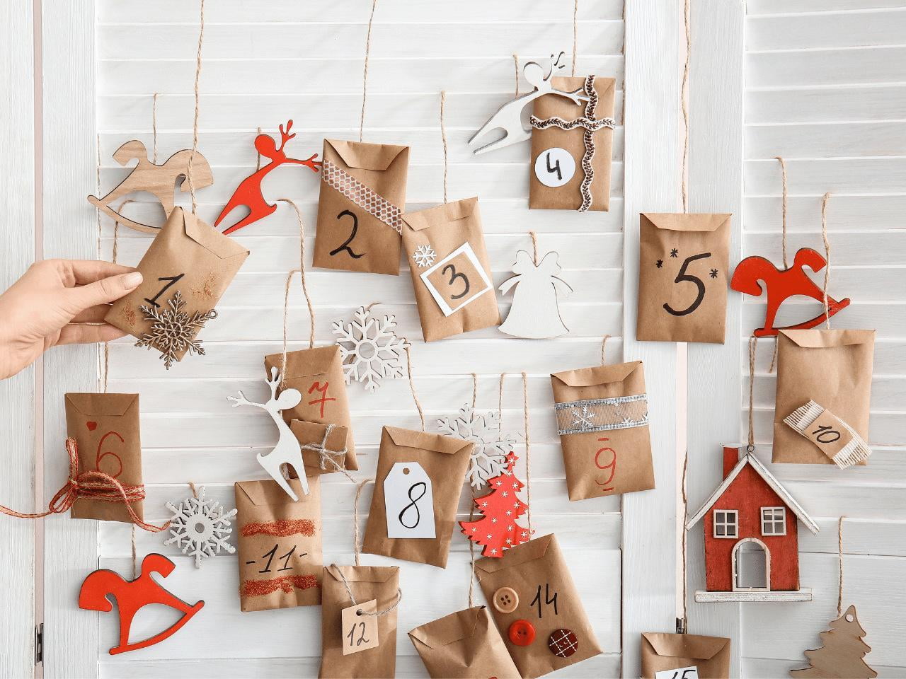 クリスマス手作りアドベントカレンダー2022 見た目も可愛く簡単に！！LEE