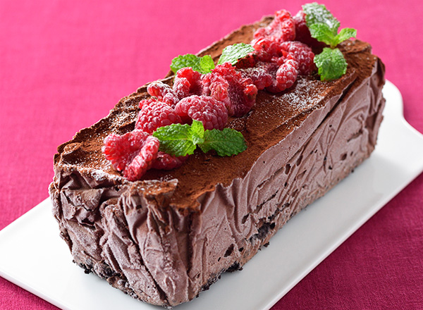 誕生日ケーキにもチョコバナナムースケーキ