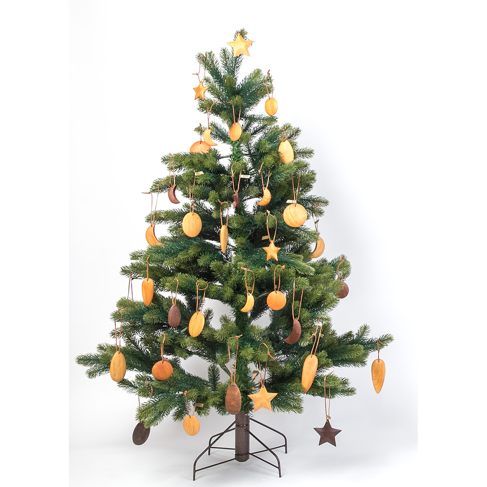 卓上クリスマスツリー オーナメント付 □Ｌサイズ□TanuCraft オンラインショップ