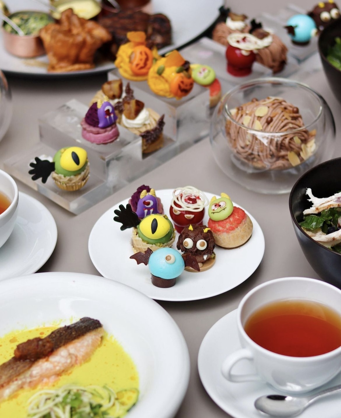 沼津市 ハロウィンスイーツが可愛すぎる！ホテルラウンジで味わう期間限定アフタヌーンティー ぴんちょす- エキスパート - Yahoo!ニュース