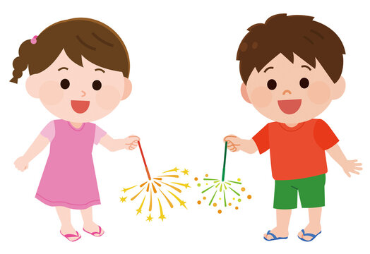 手持ち花火 フリー画像TikTok