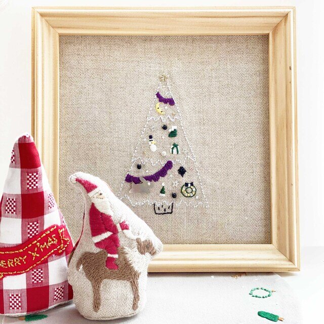 オリムパス 刺繍キット クロスステッチ クリスマス グリーン X-103 通販手芸の店 もりお