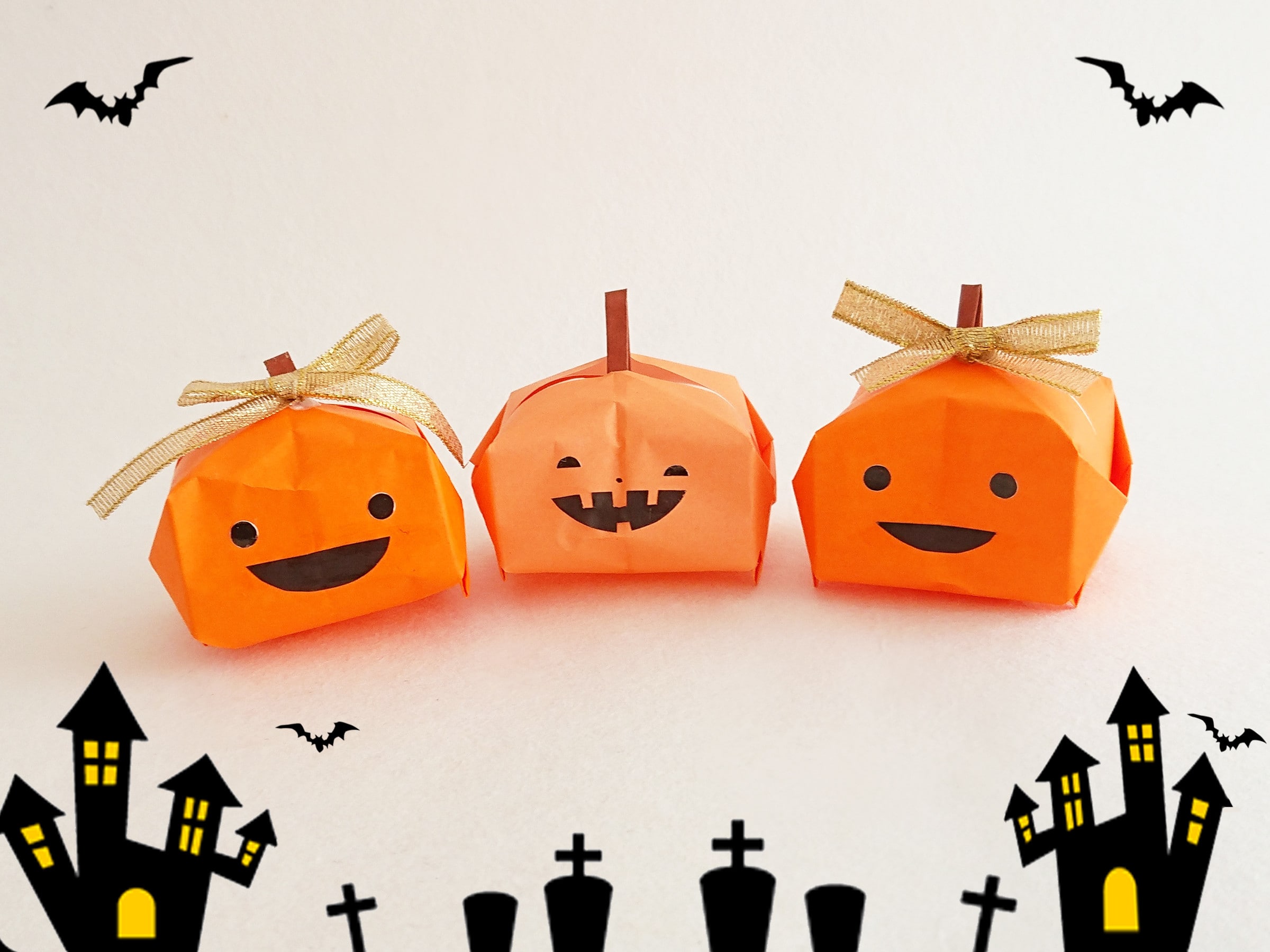 ハロウィンに！可愛いおばけちゃんライトにじいろ工房