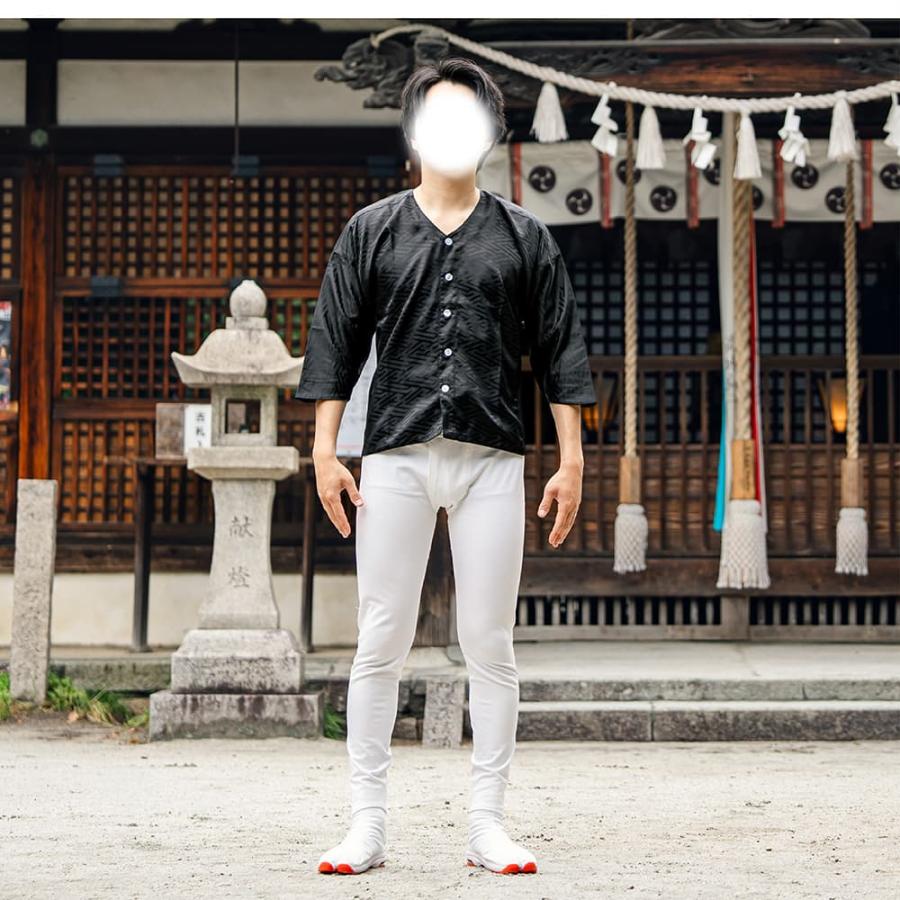 祭り衣装の粋な着方