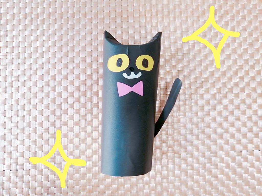 トイレットペーパーの芯でハロウィンの飾りを作ってみた～総製作費200円の飾りつけ～ - 2月の満月