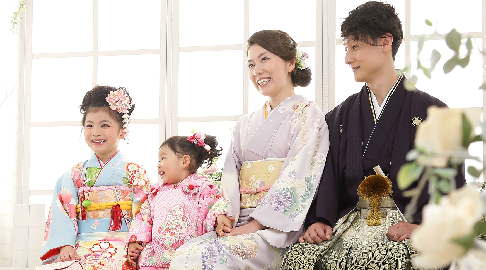 七五三お参り用着物レンタル写真館・フォトスタジオはスタジオアーク プラスナチュ