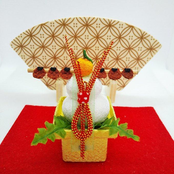 フェルトで鏡餅♪Ladybird～手作りフェルトの時間～