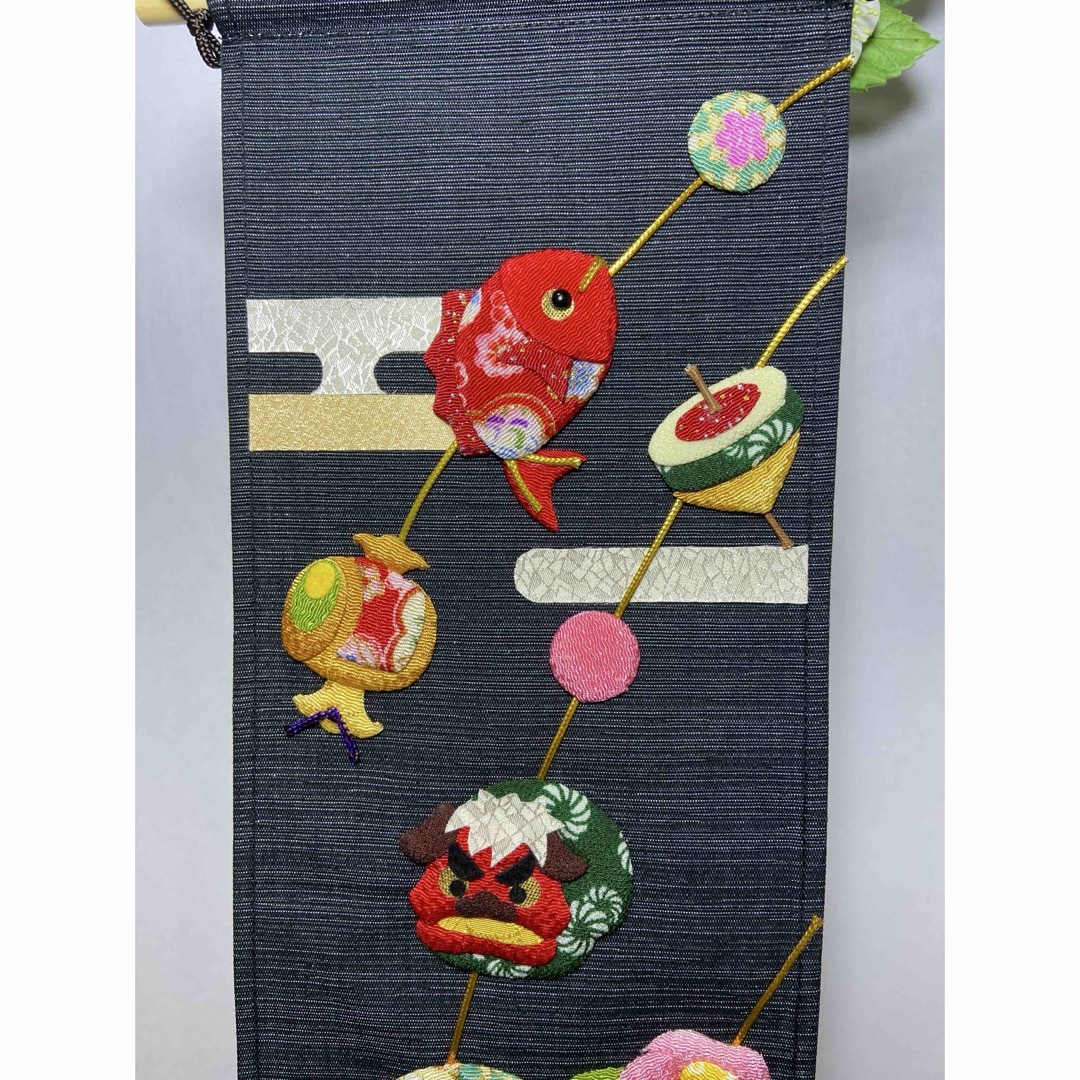 留守の為配送は２、３週間後⭐︎刺繍タペストリー 完全手作り９９cm✖️