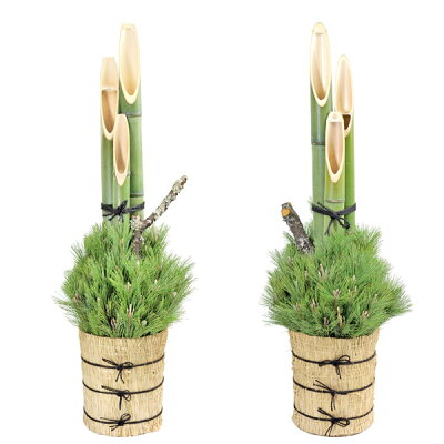 個別「門柱に取り付けた、手作りの「略式門松」」の写真、画像 - yatsugatake's fotolife