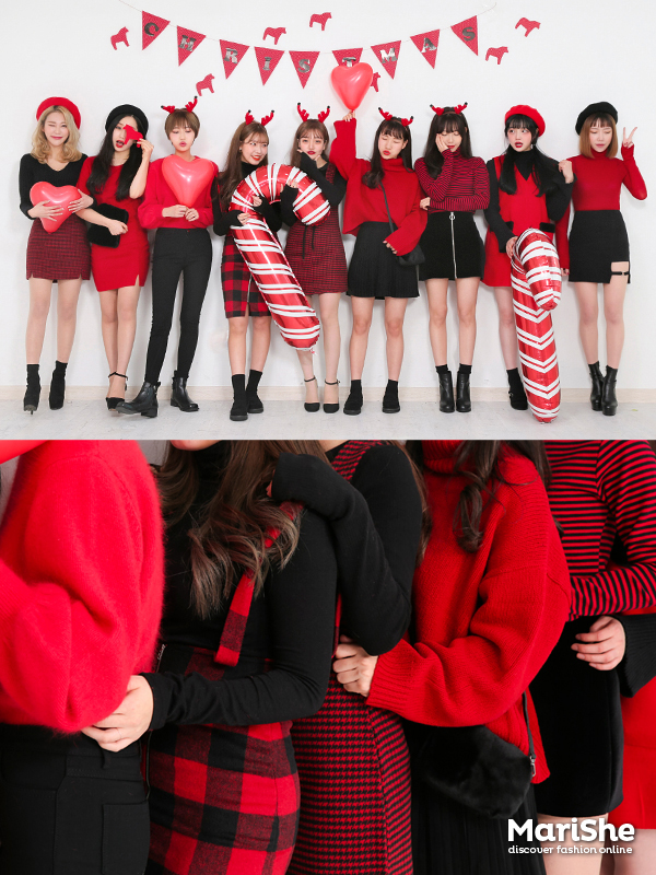 ドレスコードはsomething red クリスマス大人女子会ファッション誌Marisol マリソル40代をもっとキレイに。女っぷり上々