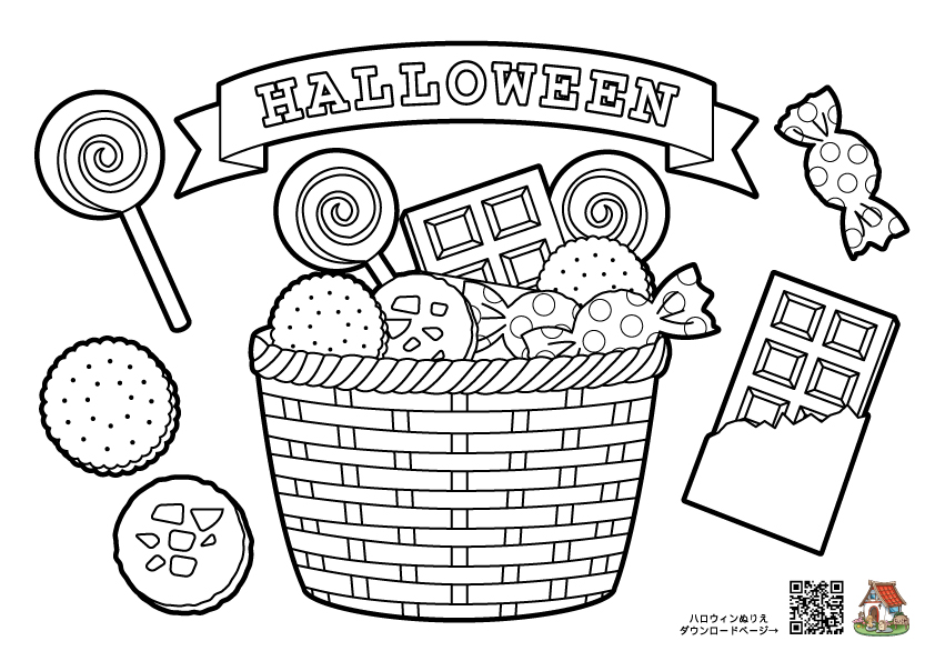 Disney 100パズルぬりえ プレミアム 完成『ディズニーKIDEAぬり絵BOOK・ハロウィンのページ』セリアの