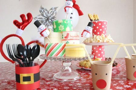 100均 クリスマス用デコレーションピックが可愛い -- オードブル・ケーキを簡単飾り付け！サンタや雪だるまなどえんウチ