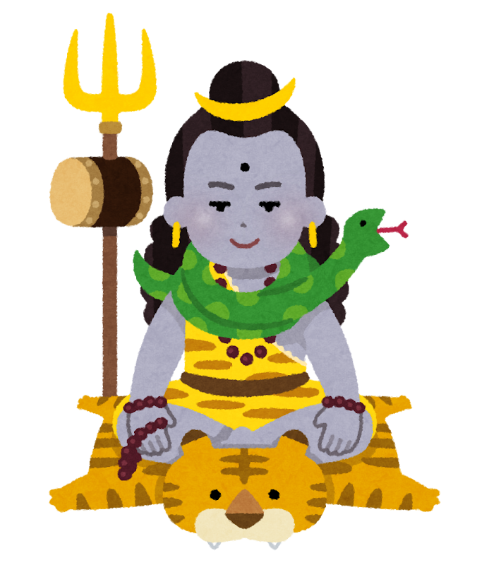 神様のイラスト - イラストの里