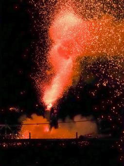 唐崎神社 みたらし祭り その４ 手筒花火奉納神事 前篇 : ゲ ジ デ ジ 通 信