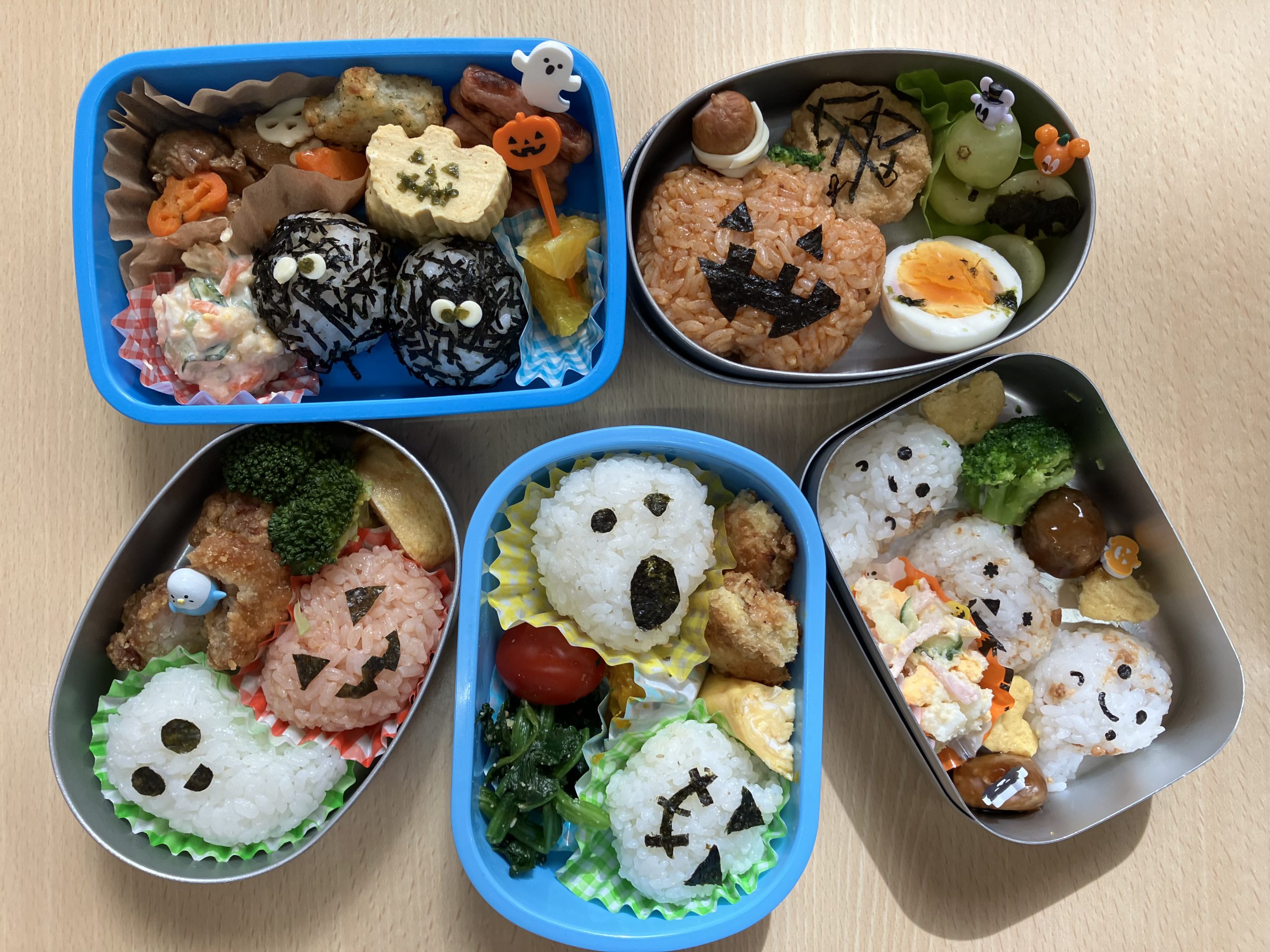 幼稚園お弁当記録𓎩𓌈 去年のハロウィン弁当Part.2です👻 遡らなくても分かるように 全部動画を載せてみました🎃💓もし分からないことがあれば いつでも聞いてくださいね𖠋ˊ˗ 使用アイテムは楽天ルームに載せているので プロフ欄のURLよりご覧いただければ嬉しいです