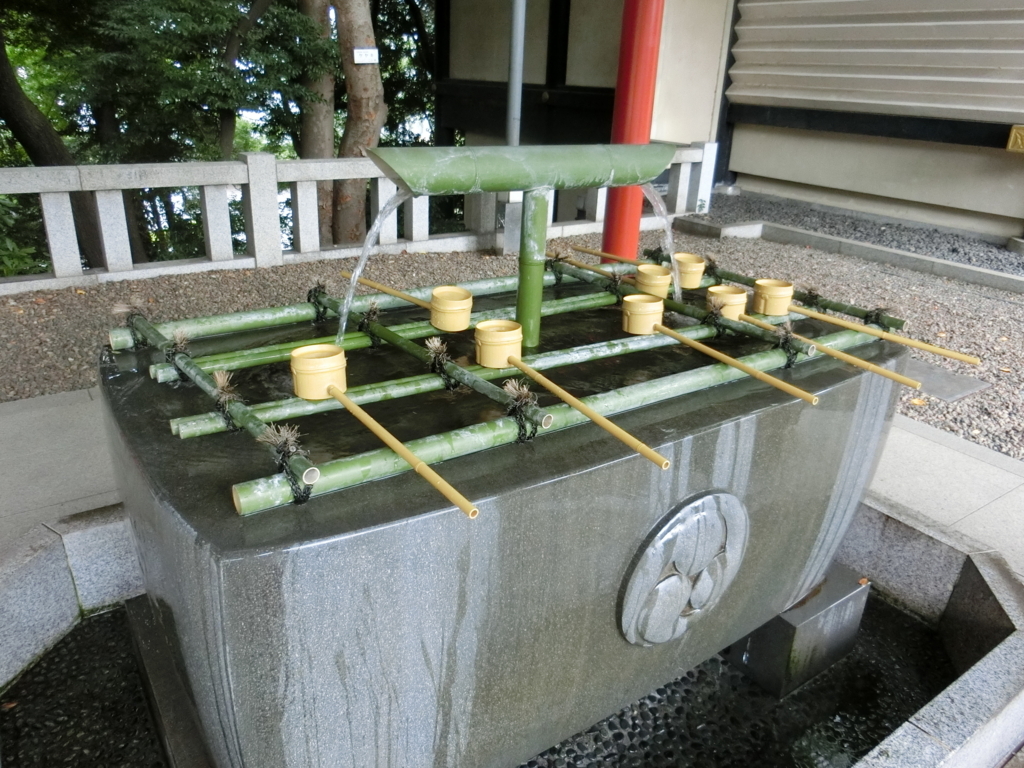手水舎 - 座間郷総鎮守 鈴鹿明神社ブログ「社務日記」