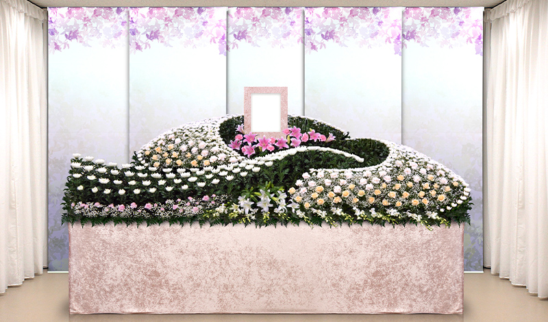 葬儀用生花 供花の割引販売菊