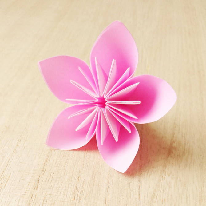 卒園プレゼントに手作りの花束を渡そう♪折り紙で簡単な作り方かんたん工作・折り紙☆選り好み