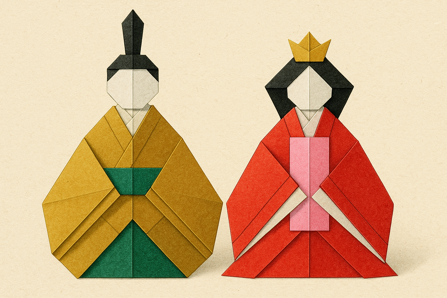 かんたん折り紙「お雛様」の作り方mama life blog