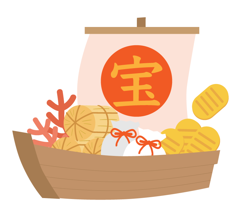 2021年年賀状 お正月の縁起物 イラスト素材6517801- フォトライブラリ