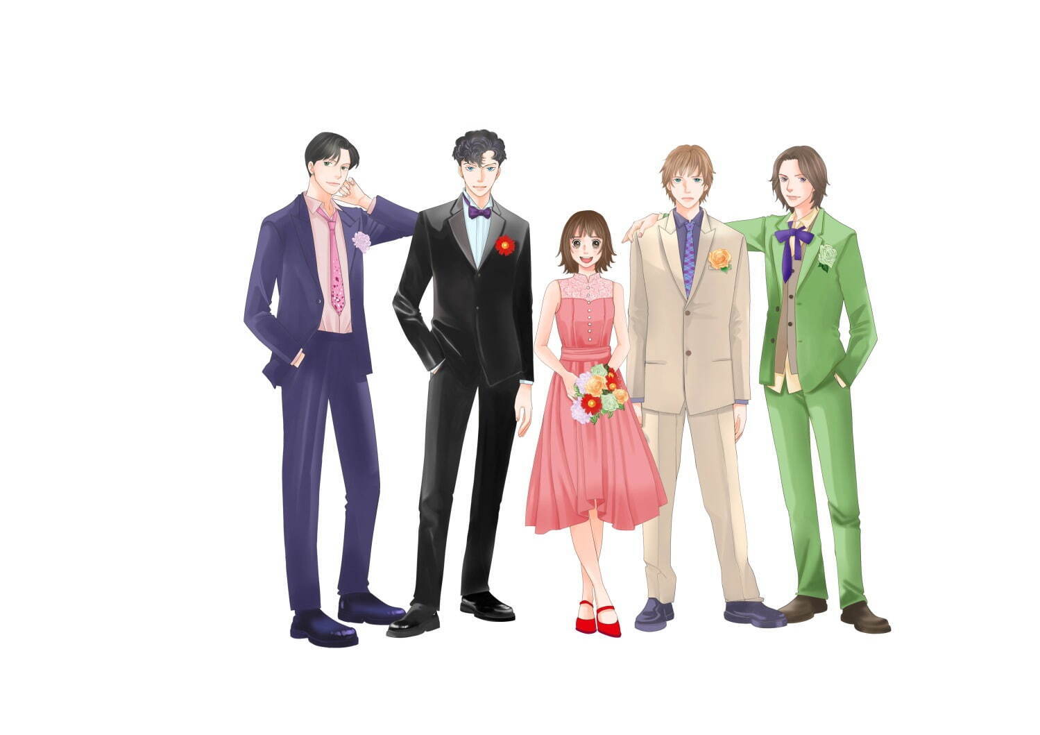 花より男子の名シーンをモチーフにYuri illustration