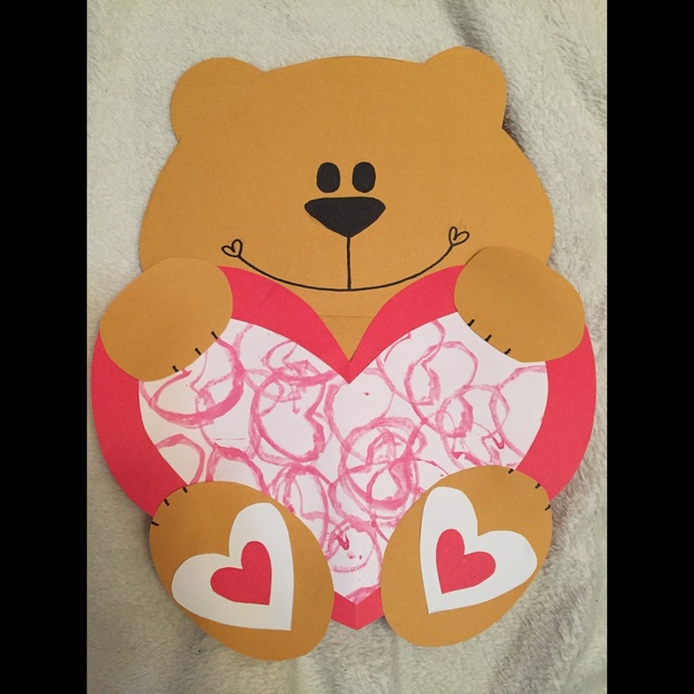 ０歳児 バレンタイン製作♡ - 新着情報 - はやて保育園