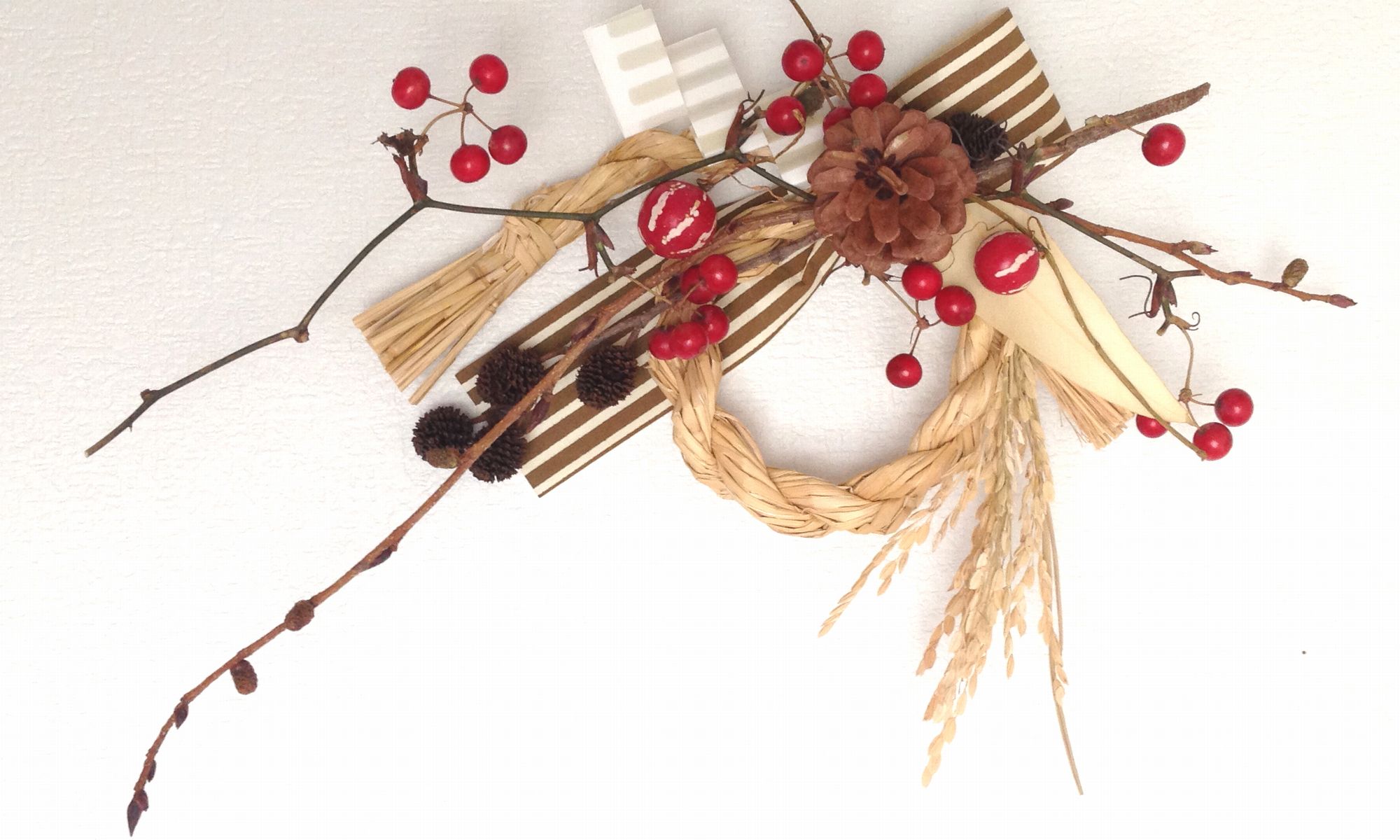 稲わらで作るしめ縄リースの作り方・しめ縄を飾る意味！切るを楽しむアルスコーポレーション株式会社