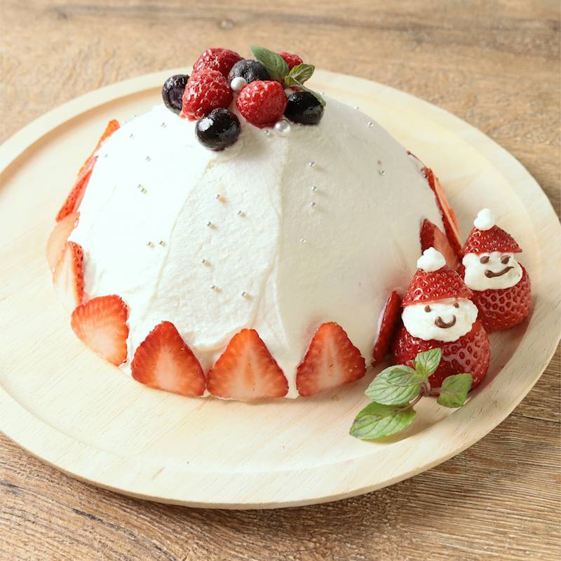 かわいいクリスマスケーキを手作り！おしゃれにデコレーション！w-style