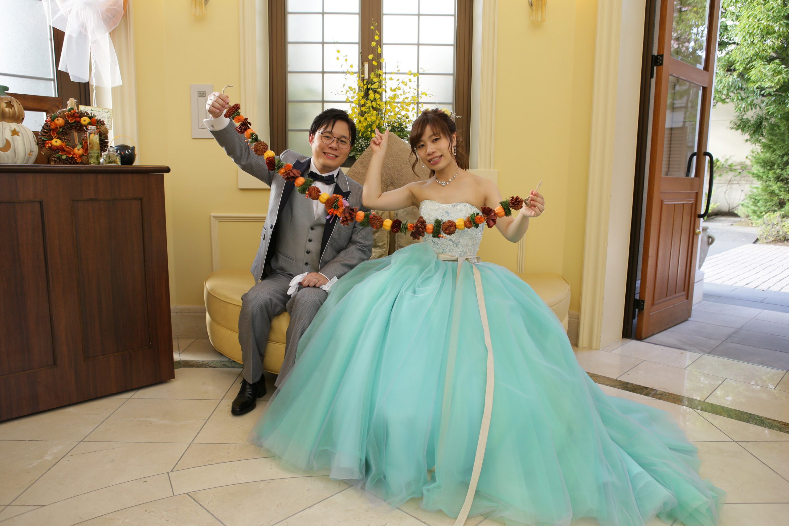 ハロウィンウエディングりか日記♡Me ke Aloha♡