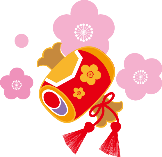 和風 正月 背景イラスト