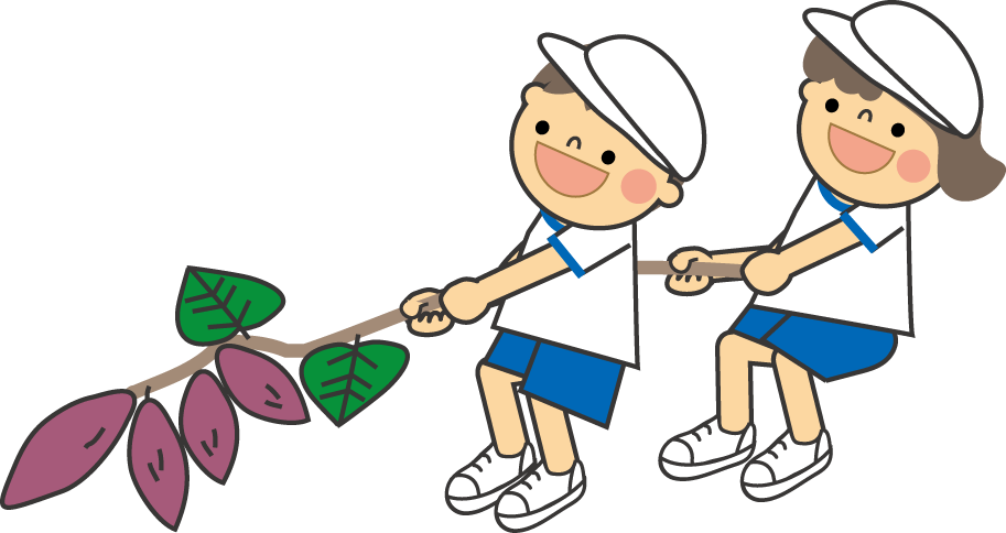 いも掘りかわいい無料素材 イラスト工房