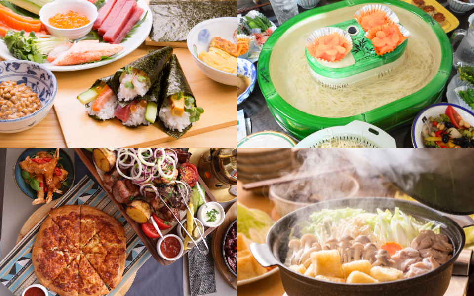 パーティートレー ２枚セット 日本酒 おつまみ おうち時間 国産ヒノキ キャンプ 皿 パーティートレイ キャンプギア バーベキュー 木 ヒノキ 無垢材プレゼント プチプレゼント 国産 間伐材 木製品 かわいい おしゃれ ギフト 敬老の日 父の日 母の日 日本製 和食膳 送料